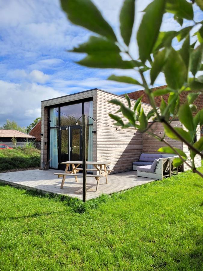 Tiny House Lantliv Oostkapelle, Bij De Boerヴィラ エクステリア 写真