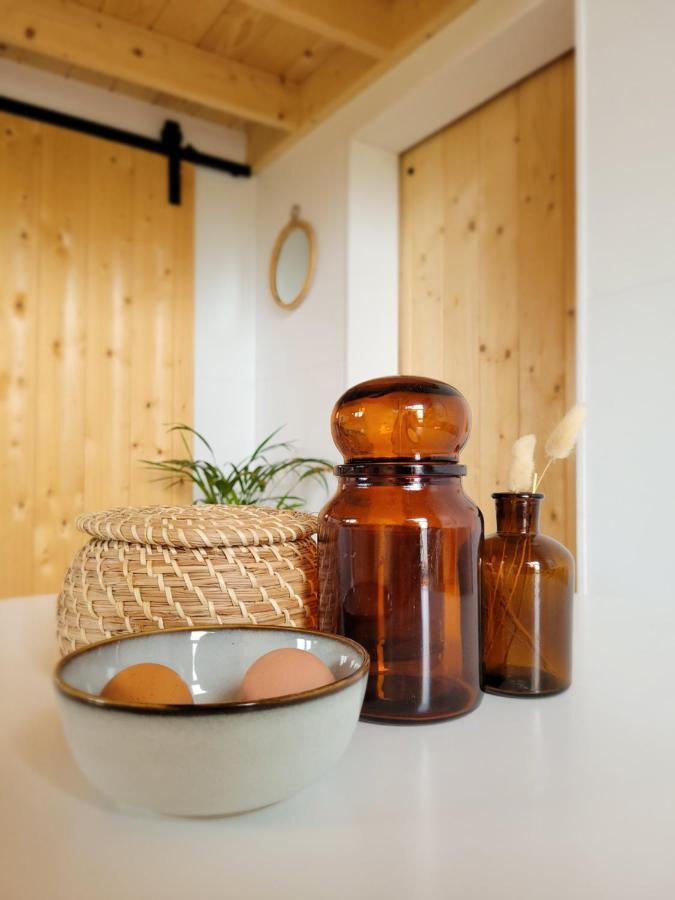 Tiny House Lantliv Oostkapelle, Bij De Boerヴィラ エクステリア 写真