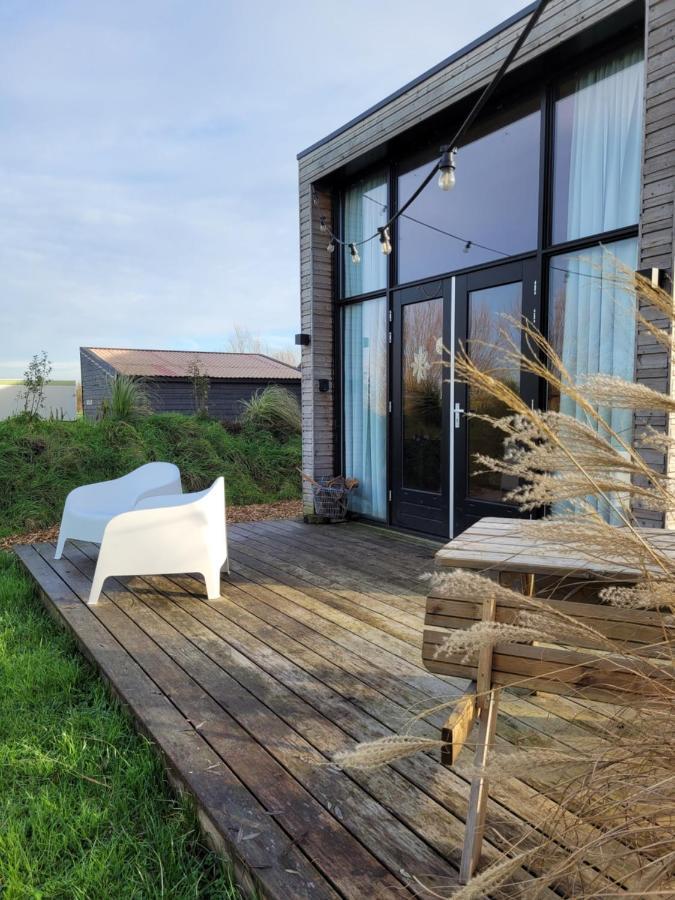 Tiny House Lantliv Oostkapelle, Bij De Boerヴィラ エクステリア 写真