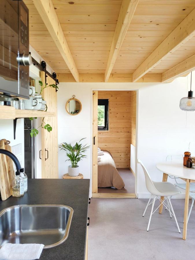 Tiny House Lantliv Oostkapelle, Bij De Boerヴィラ エクステリア 写真