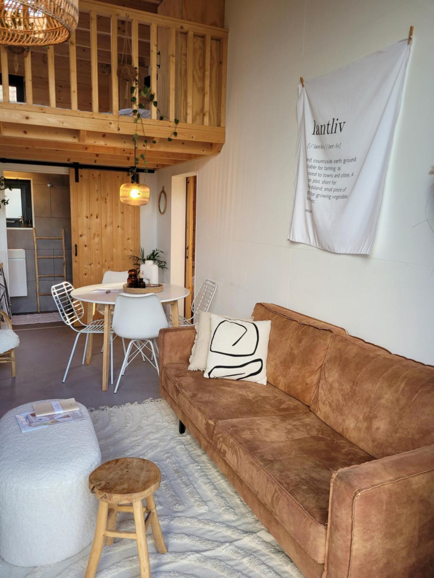 Tiny House Lantliv Oostkapelle, Bij De Boerヴィラ エクステリア 写真